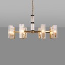 Ritz - Glass Tube Chandelier